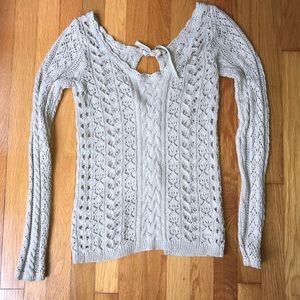 Free people light sweater